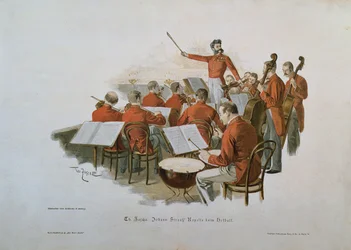 Das Johann Strauss Orchester bei einem Hofball